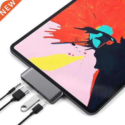 Type-C Charging Docking Station USB-C to 3.5mm HDMI Audio Co