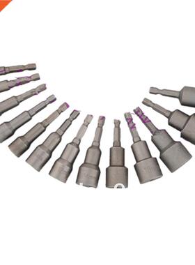 14pcs 6mm-19mm Nut Driver Setter Rapid Load Hex Shank 6mm 7m