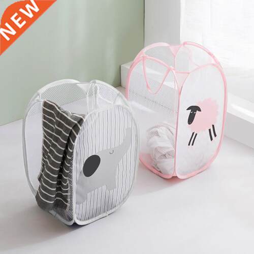 vanzlife Cartoon foldable laundry basket dirty storage porta