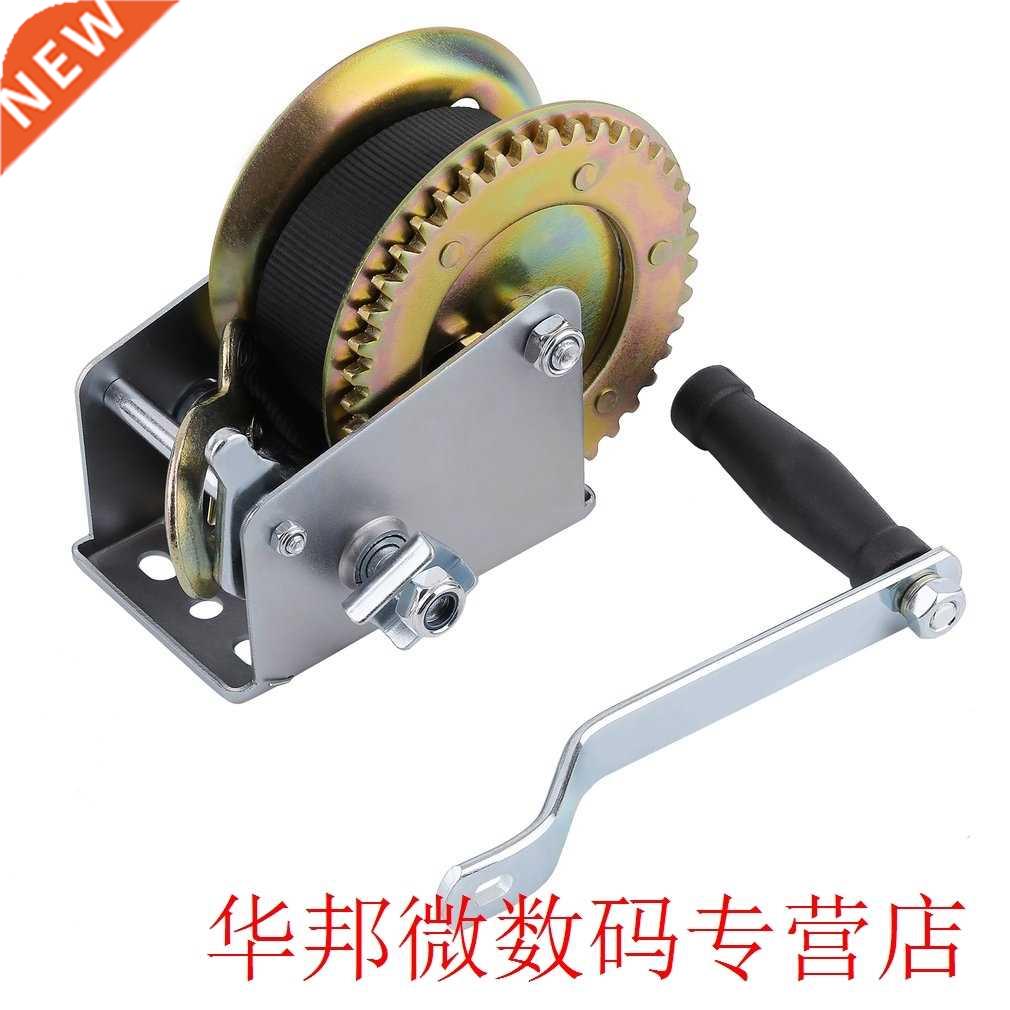 Heavy Duty 1200lbs*6m Boat Truck Auto Hand Manual Winch Smoo