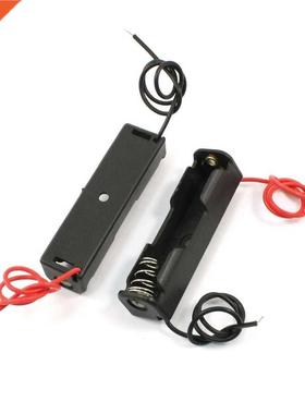 2Pcs Side 1 x 1.5V AAA Case Holder Case Black