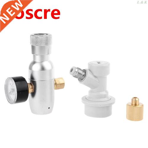 Regulated CO2 Chger Homebrew Kegging 0~60 PSI Home Beer Ga