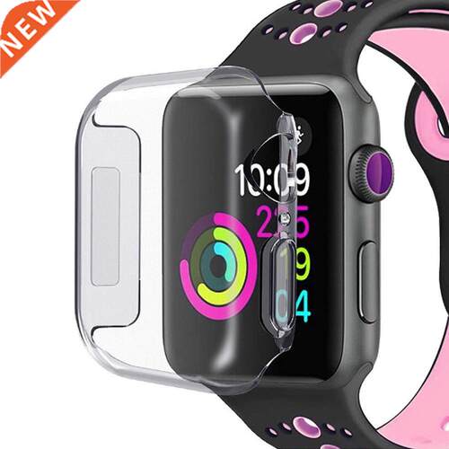 40mm 44mm Clear Protector Watch Cover Case for Apple Watch 5