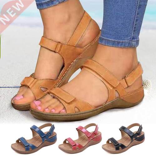 2022 Women Summer Open Toe Comfy Sandals Super Soft Sole Pre