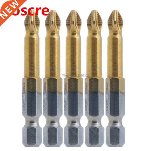 5Pcs Titanium Coated 1/4