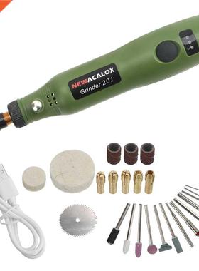 Mini Wireless Electric Grinder Set USB Charging Drill Engrav