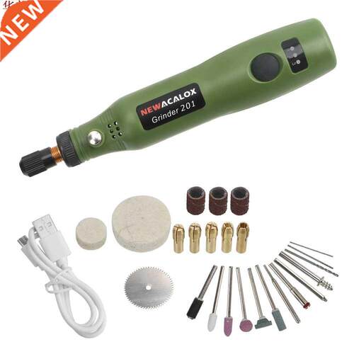 Mini Wireless Electric Grinder Set USB Charging Drill Engrav