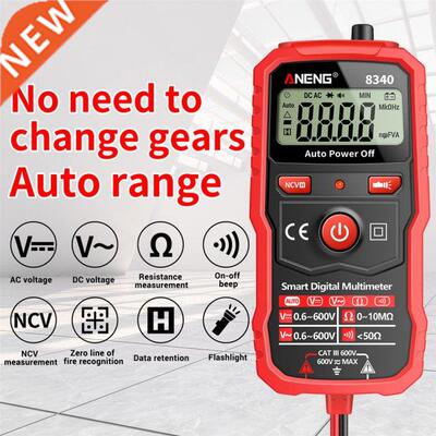 Digital Multimeter 8340 Voltmeter Ohm Meter 1999 Counts AC/D