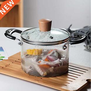 soup pot high borosilicate glass open flame explosion-proof