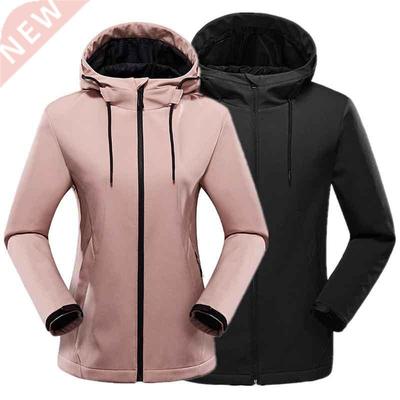 Adults Winter Autumn Soft Shell Jacket Fleece Water-resistan