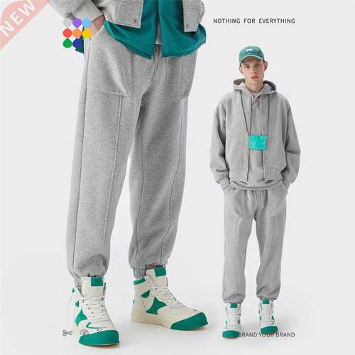 INFLATION Thick Fleece Sweatpant Unisex Grey Joggers Pants W