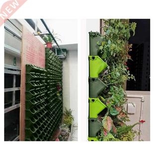 3 Colors Wall Hanging Plant Flower Stackable Pot Self Vertic