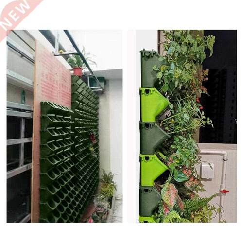 3 Colors Wall Hanging Plant Flower Stackable Pot Self Vertic