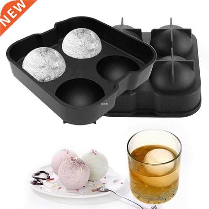 4 Ball er Bar Accessories Reusable Flexible Drink Ice Tra