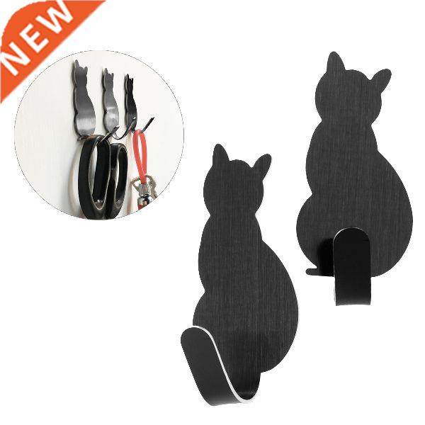 8 Pcs Hooks Nail Free Stainless Steel Clothes Hooks Towel