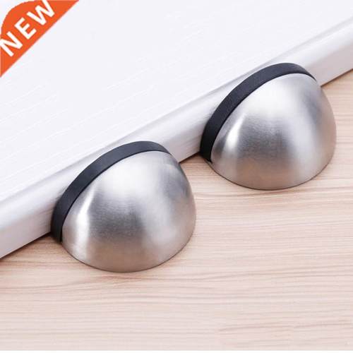 Stainless Steel Rubber Magnetic Door Stopper Non Punching St