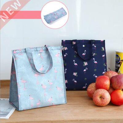 Cute Women Ladies Girls Kids Portable Insulated Lunch Bag
