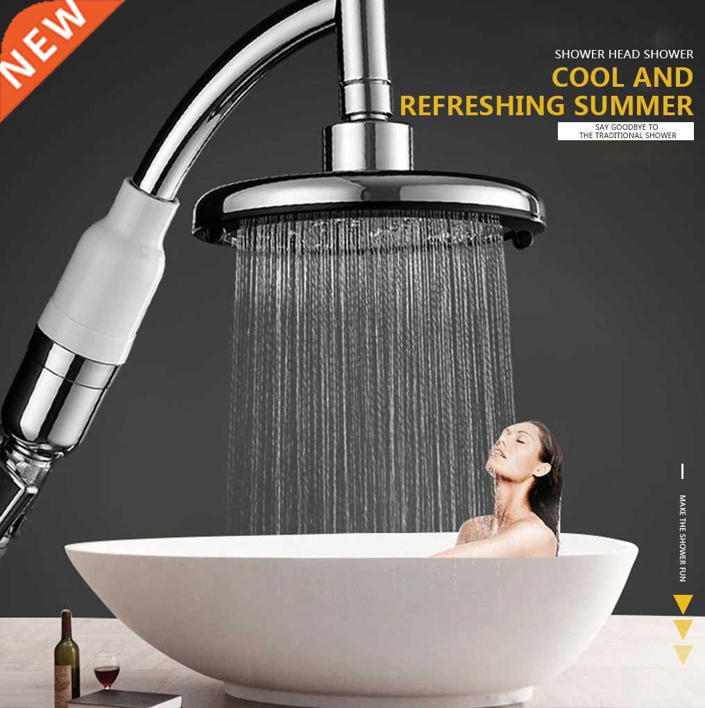 RecabLeght 6 Inches Pressurized Shower Head High Pressure
