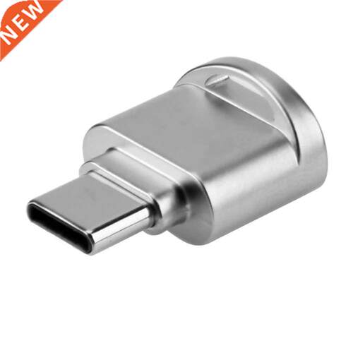 Metal Type-C Card Reader Key Ring USB 3.1 Type C Micro SD TF