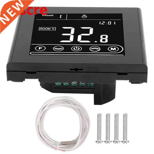 Electric Heating Thermostat with LCD Touch Screen for APP/ V