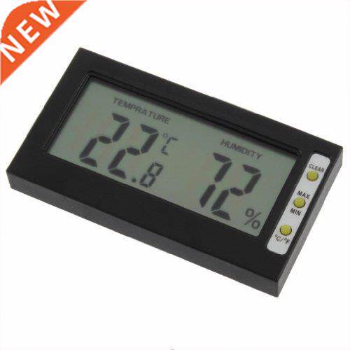 Digitl LCD Disply Thermometer Hygrometer Temperture Humid