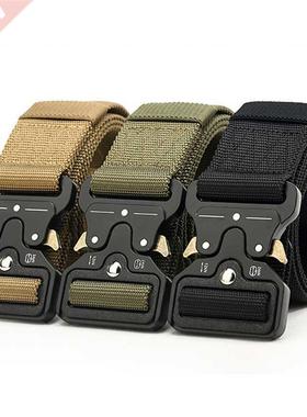 Army Belt Men Tactical Designer Belts For Jeans Pants Elast