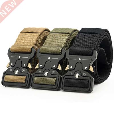 Army Belt Men Tactical Designer Belts For Jeans Pants Elast
