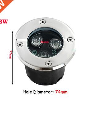 IP68 LED nderground light 1W 3W 5W 7W Waterproof Floor Lamp