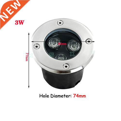 IP68 LED nderground light 1W 3W 5W 7W Waterproof Floor Lamp