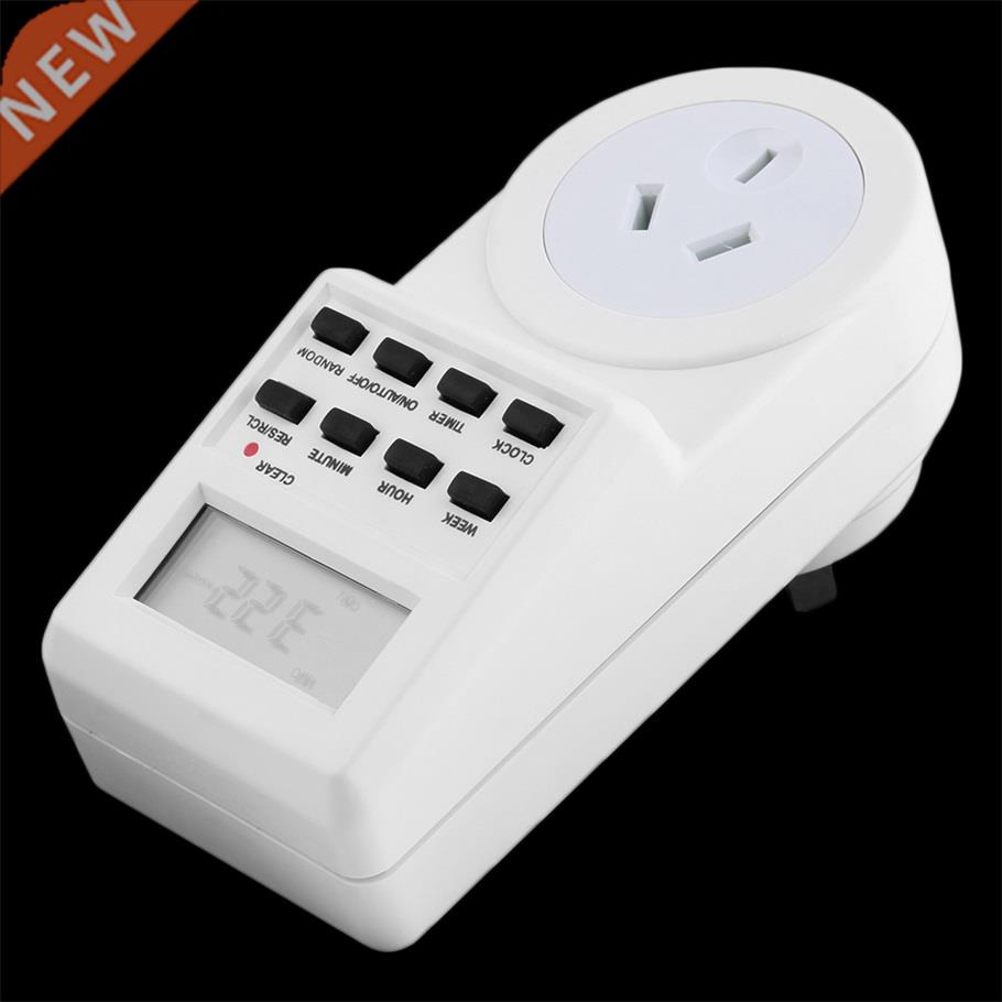 7 Day Electronic LCD Plug-in 12/24 Hour Timer Switch Plug So