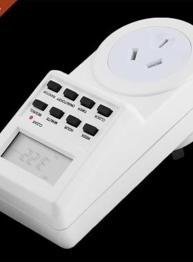 7 Day Electronic LCD Plug-in 12/24 Hour Timer Switch Plug So