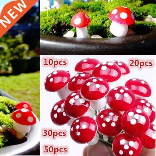 DIY Artificial Simulation Mini Mushroom Miniature Garden