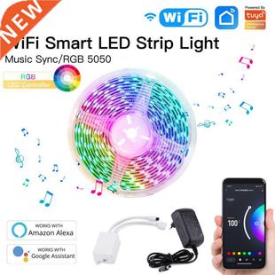 TUYA WiFi Smart LED Light Strip RGB 5050 Controller Music