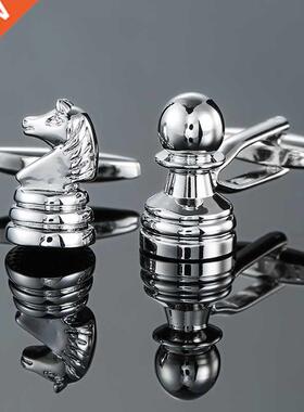 DY New high quality sports entertainment Silvery Chess Cuffl
