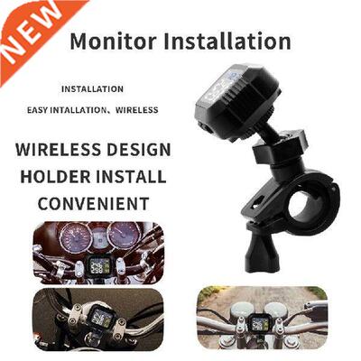 New Motorcycle Tire Pressure Monitor LCD Display PMS Tire