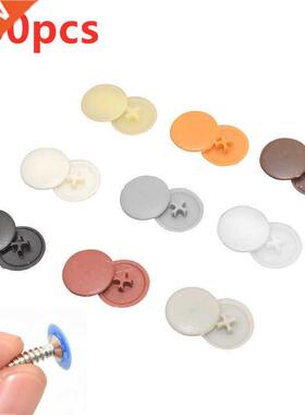 100pcs/bag Plastic Nuts Bolts Covers Exterior Protective Cap