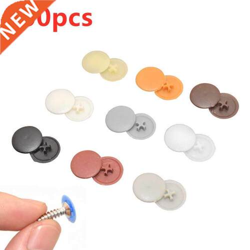 100pcs/bag Plastic Nuts Bolts Covers Exterior Protective Cap