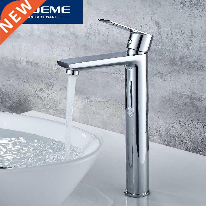 LEDEME Chrome Basin Faucets Deck Mounted Bathroom Sink Mixe