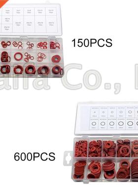 150pcs 600pcs Steel Flat Pad Insulation Washers Red Paper Me