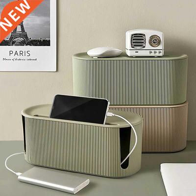 Morandi Color Wire Cable Storage Case Organizer Box Deskop S