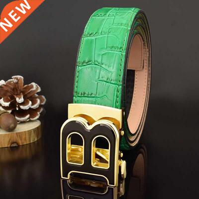 High Quality Designer Belts Men Fashion B Letter Luxury Famo