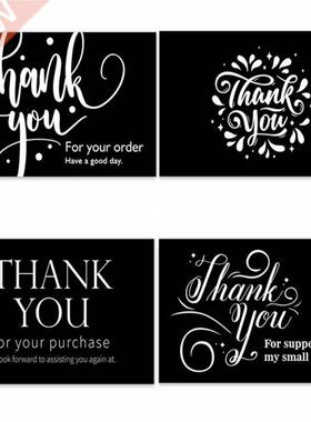 0Pcs Thanks Greeting Cards Wedding Party Graduation Anniver