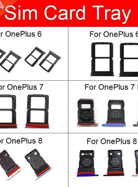 Sim Card Tray Holder For Oneplus 6 6T 7 8 Pro Sim Slot Socke