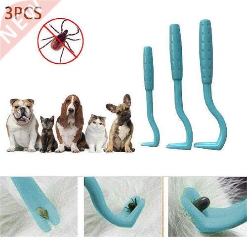 PCS Pet Flea Remover Tool Tick Removal Tick Picker Hook
