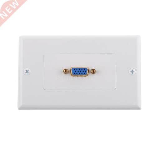 VGA HDMI Wall Faceplate with Fly Lead Female to Female Exten