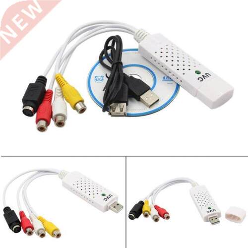 Portable USB 2.0 Video Capture Adapter Capture Card Cable Su