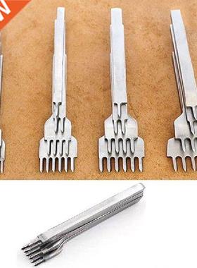 1Set Drilling Tool Handmade Leather Tool Hole Punches Prong