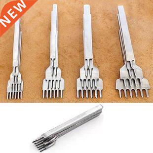 1Set Drilling Tool Handmade Leather Tool Hole Punches Prong