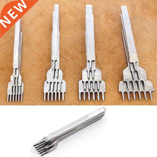 1Set Drilling Tool Handmade Leather Tool Hole Punches Prong