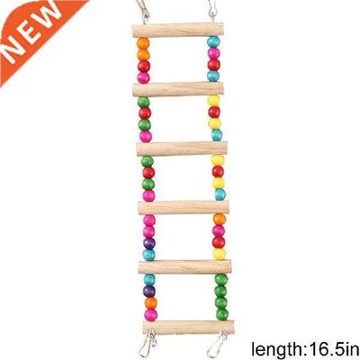 Birds Toy Wooden Ladders Swing Scratcher Perch Climbing